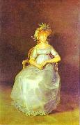 Francisco Jose de Goya Portrait of the Chinchon painting